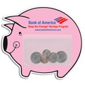 Piggy Bank Pocket Magnet